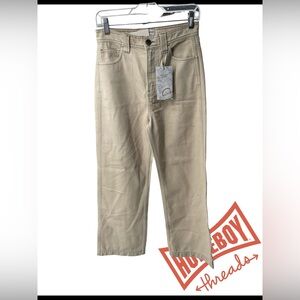 Reformation Oyster Cropped Jeans